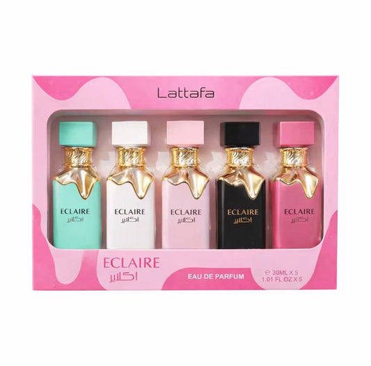 Coffret argent 5 eau Parfums